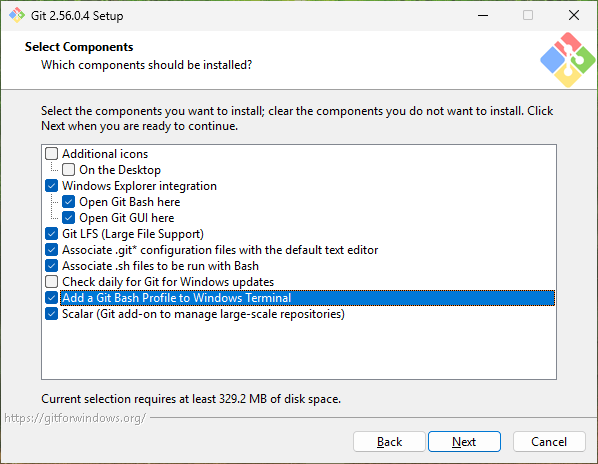Check Add a Git Bash Profile to Windows Terminal