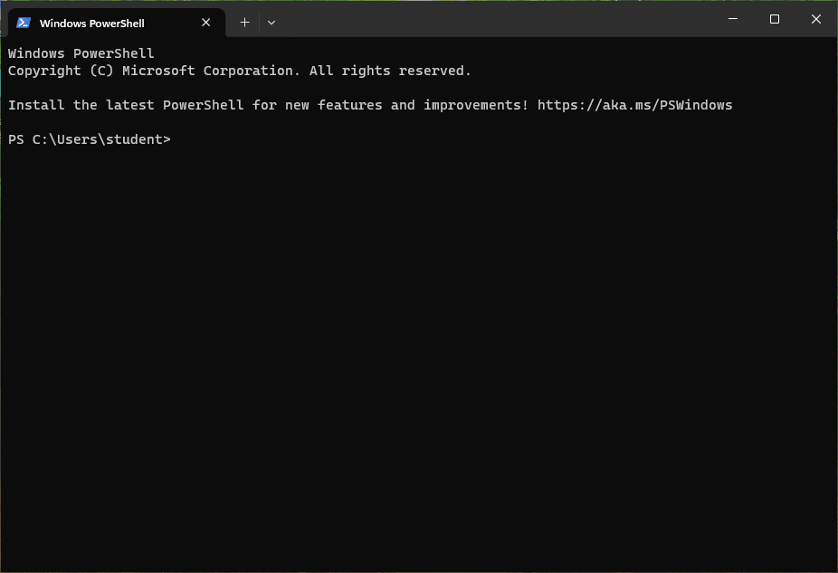 Windows Terminal opens PowerShell by default