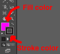 Fill vs Stroke Color in Illustrator