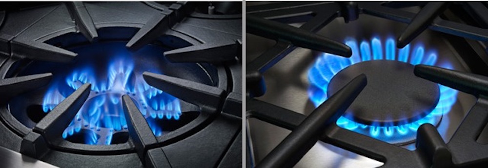 Open vs sealed burner