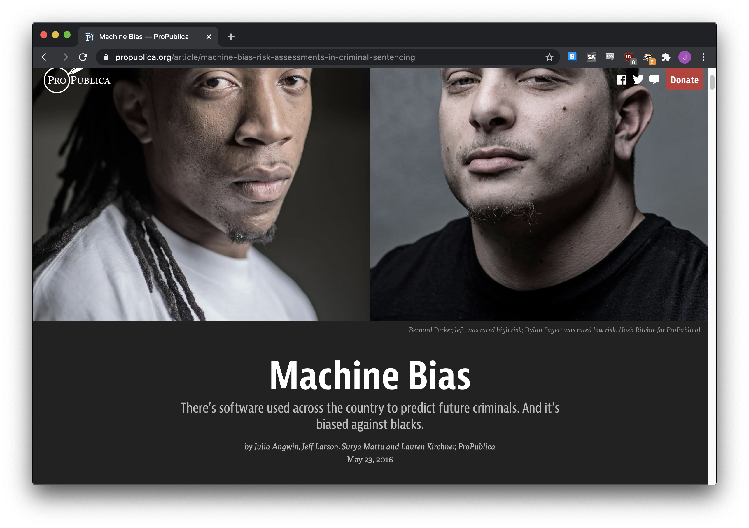 Who’s to blame for a racism? Algorithms!