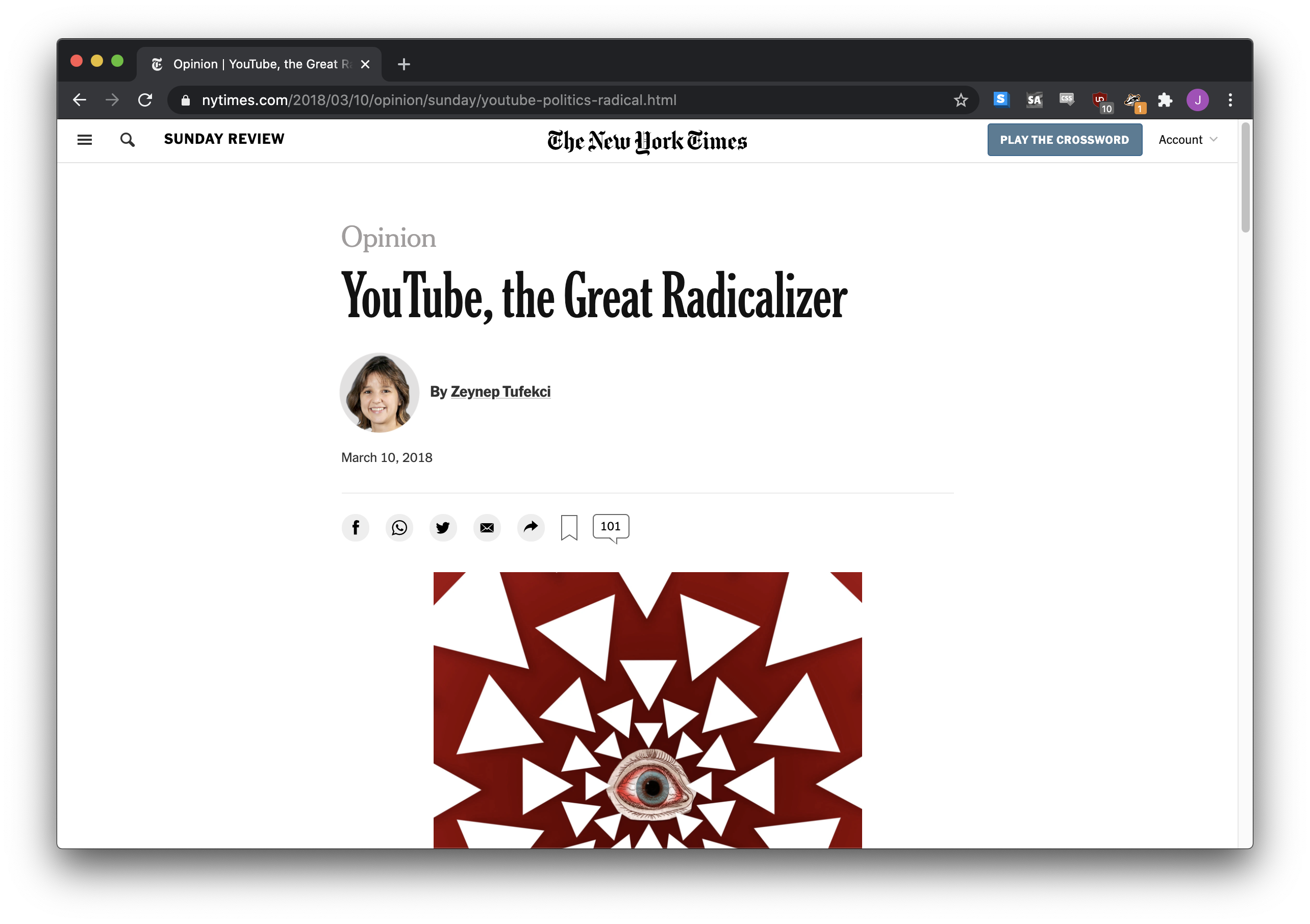 Who’s to blame for a radicalization? Algorithms!
